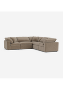Gray Velvet Sectional Sofa | Andrew Martin Truman