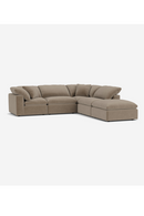 Gray Velvet Sectional Sofa | Andrew Martin Truman