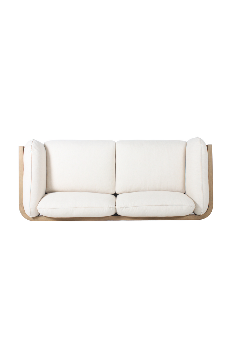 Cream Linen Sofa | Andrew Martin Cocoa | Oroatrade.com