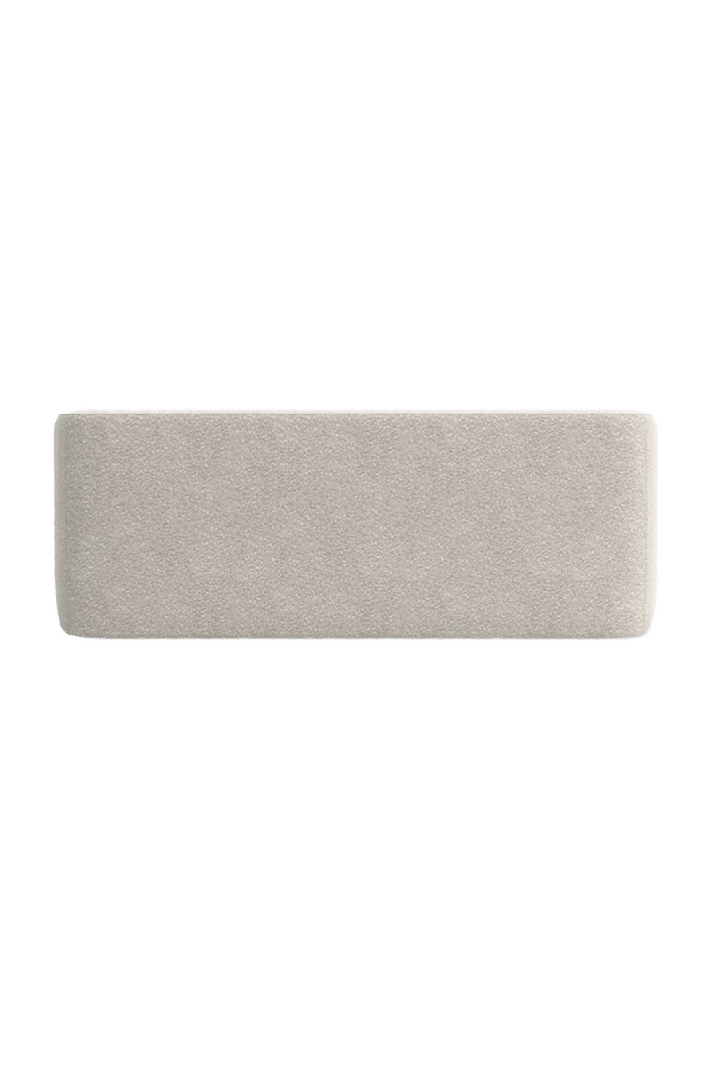 White Boucle Sofa | Andrew Martin Faye | Oroatrade.com