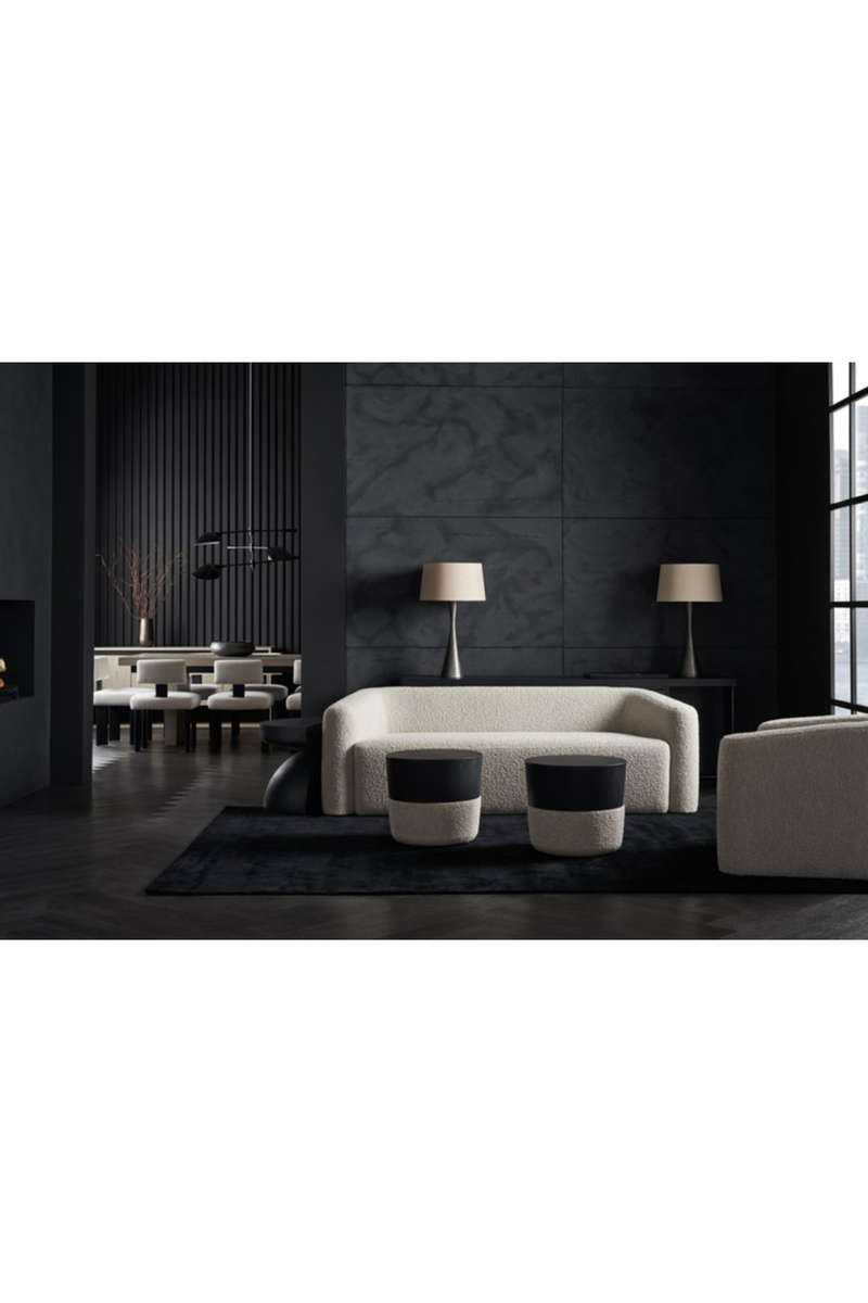 White Boucle Sofa | Andrew Martin Faye | Oroatrade.com