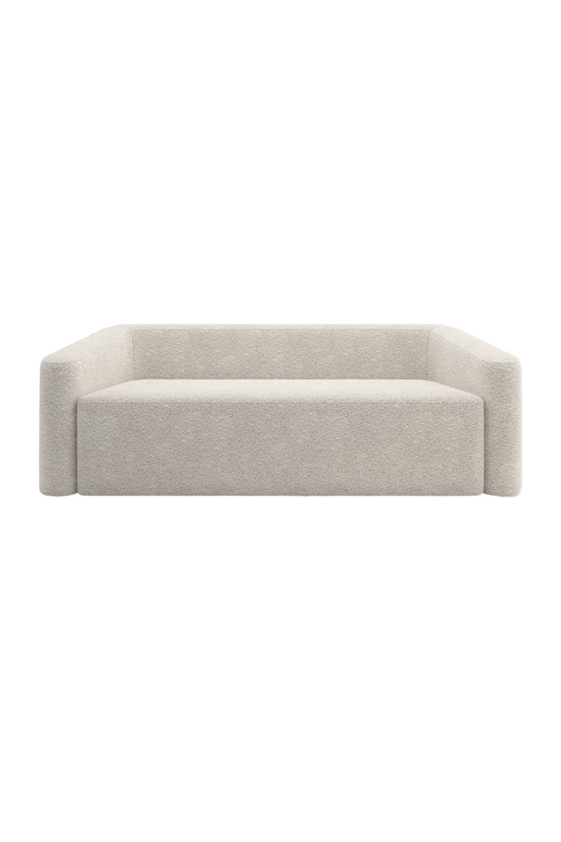 White Boucle Sofa | Andrew Martin Faye | Oroatrade.com