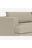 Beige Linen 4-Seater Sofa | Andrew Martin Morton | Italianfurniture.com