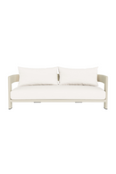 Outdoor White Aluminium Sofa | Andrew Martin Caicos | Oroatrade.com