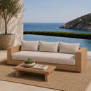 Outdoor Teak 3-Seater Sofa | Andrew Martin Bora | Oroatrade.com