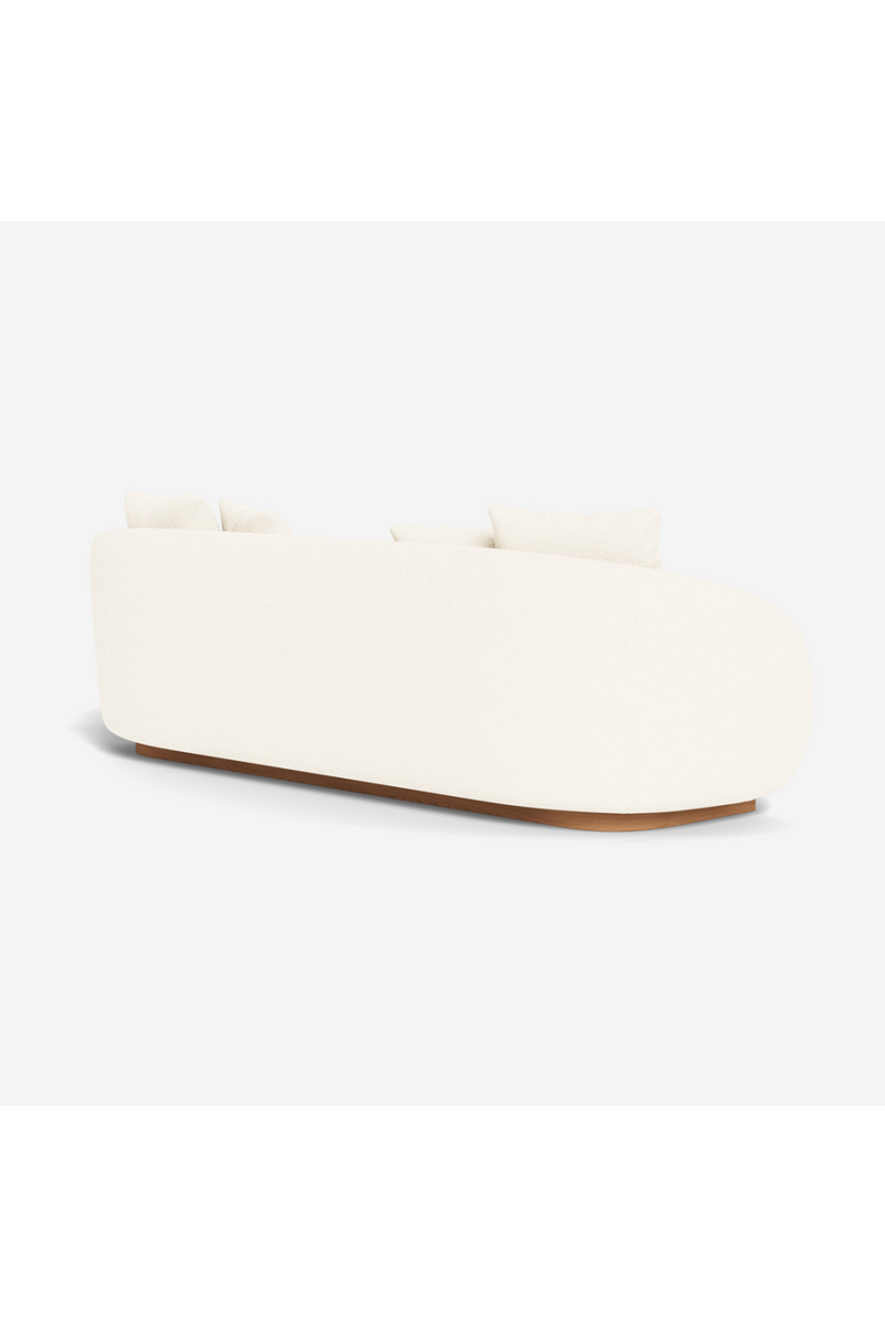 Ivory Outdoor 3-Seater Sofa | Andrew Martin Como | Oroatrade.com