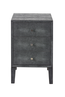 Shagreen Three Drawers Side Table | Andrew Martin Georgia | Oroatrade.com