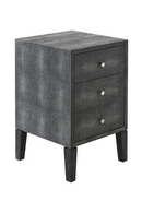 Shagreen Three Drawers Side Table | Andrew Martin Georgia | Oroatrade.com