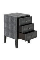 Shagreen Three Drawers Side Table | Andrew Martin Georgia | Oroatrade.com