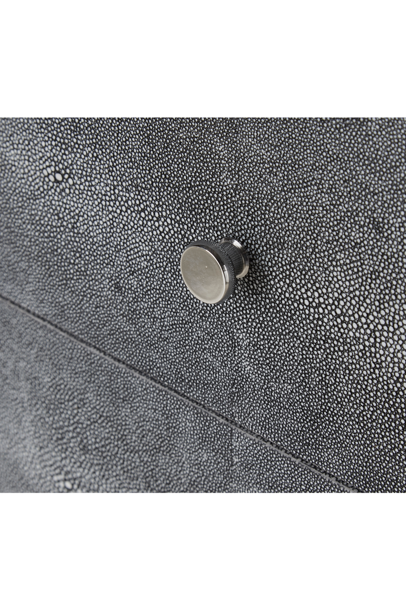 Shagreen Three Drawers Side Table | Andrew Martin Georgia | Oroatrade.com