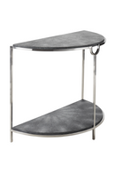 Half Moon Shagreen Console Table | Andrew Martin Elise | Oroatrade.com