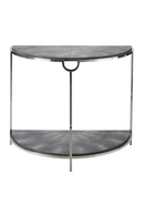 Half Moon Shagreen Console Table | Andrew Martin Elise | Oroatrade.com