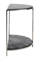 Half Moon Shagreen Console Table | Andrew Martin Elise | Oroatrade.com