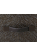 Dark Oak 2-Drawer Bedside Table | Andrew Martin Emerson | Oroatrade.com