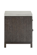 Dark Oak 2-Drawer Bedside Table | Andrew Martin Emerson | Oroatrade.com