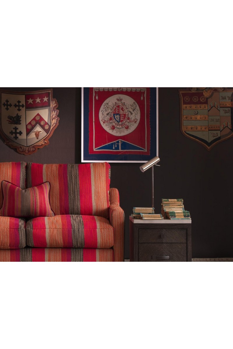 Dark Oak 2-Drawer Bedside Table | Andrew Martin Emerson | Oroatrade.com