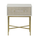 Shagreen Drawer Bedside Table | Andrew Martin Alice