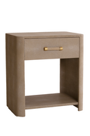 Shagreen Minimalist Bedside Table | Andrew Martin Moby | Oroatrade.com