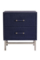 Textured Rattan Bedside Table | Andrew Martin Hesta | Oroatrade.com