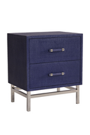 Textured Rattan Bedside Table | Andrew Martin Hesta | Oroatrade.com