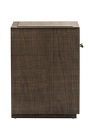 Gray Wooden Bedside Table S | Andrew Martin Raffles | Oroatrade.com