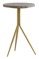 Petrified Wood Tripod Side Table | Andrew Martin Epiphany | Oroatrade.com