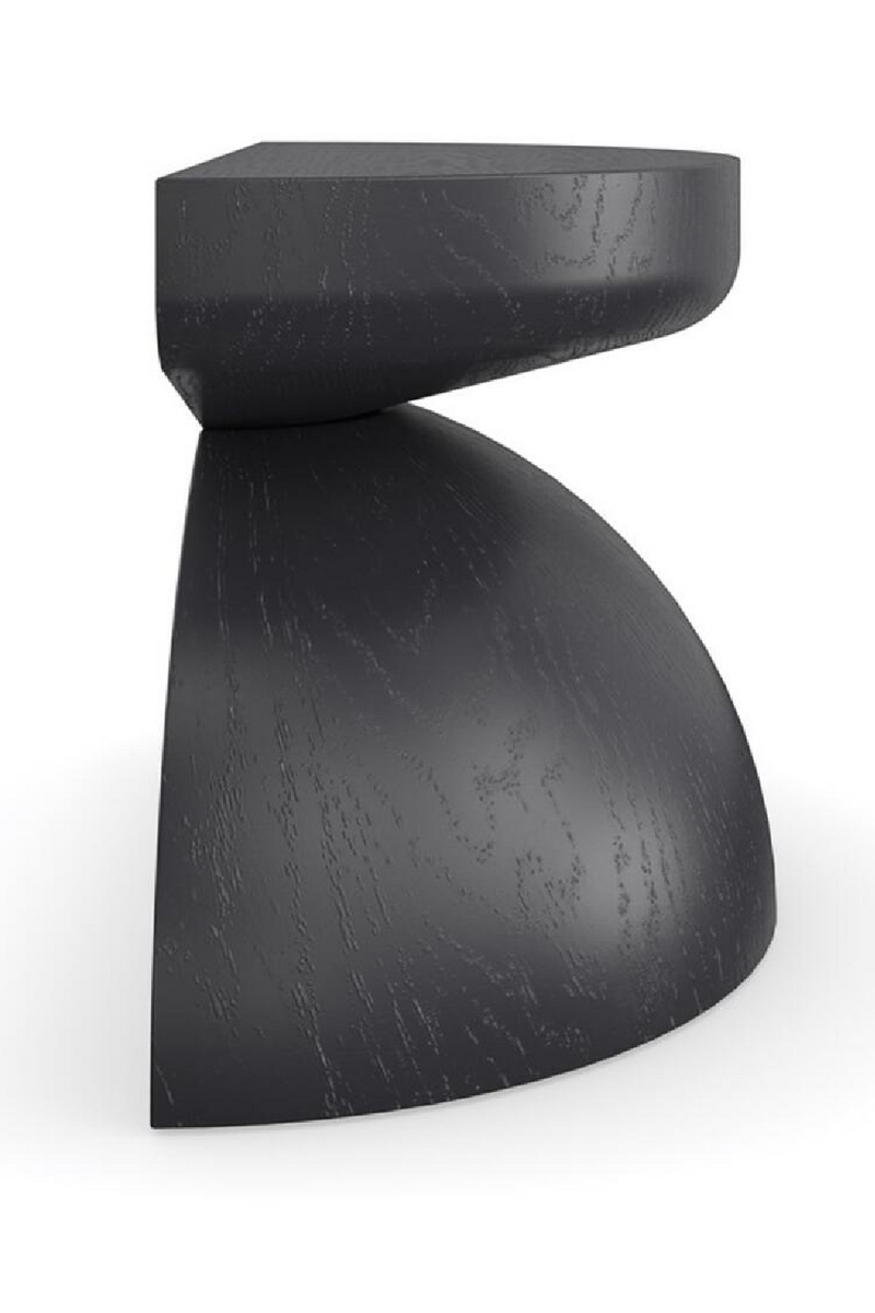 Black Dome Side Table | Andrew Martin Pippa | Oroatrade.com