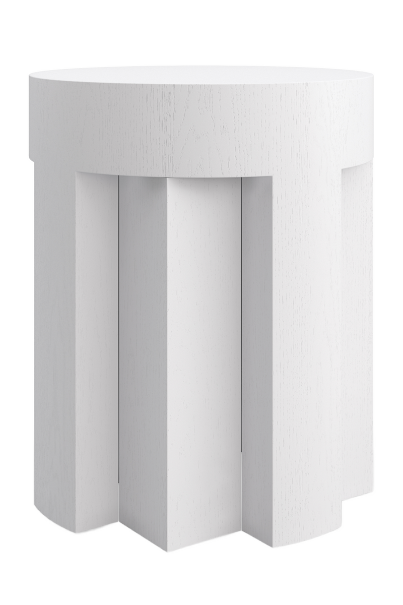 Modern White Side Table | Andrew Martin Eli | Oroatrade.com