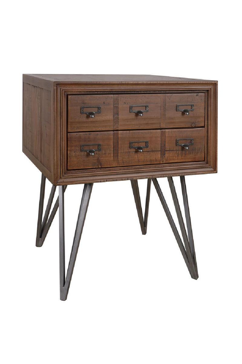 Wooden 2-Drawer Side Table | Andrew Martin Lloyd | Oroatrade.com