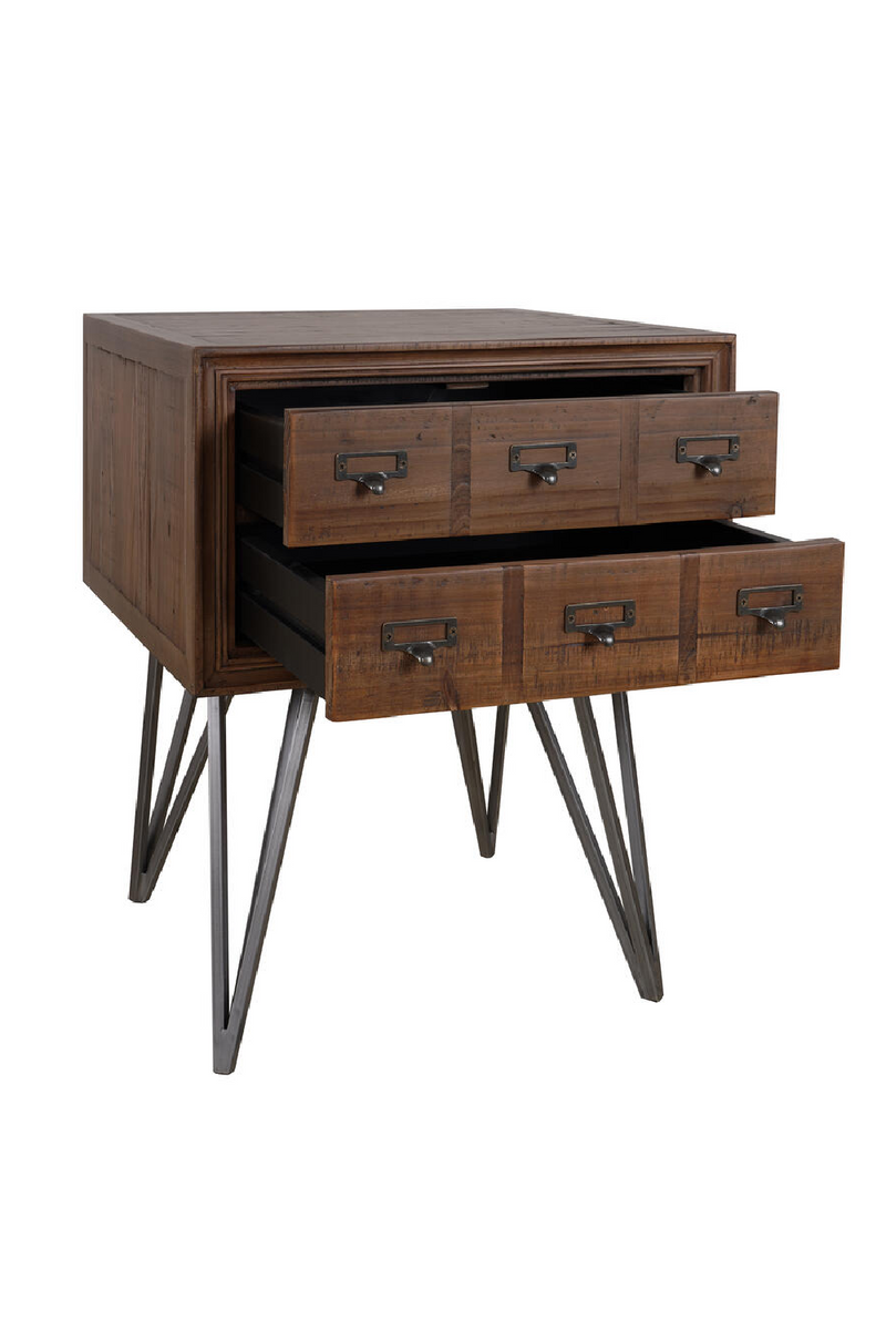 Wooden 2-Drawer Side Table | Andrew Martin Lloyd | Oroatrade.com