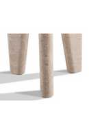 Travertine Outdoor Side Table | Andrew Martin Lucca | Oroatrade.com