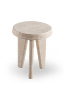 Travertine Outdoor Side Table | Andrew Martin Lucca | Oroatrade.com