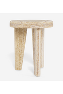 Travertine Outdoor Side Table | Andrew Martin Lucca | Oroatrade.com