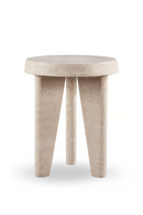 Travertine Outdoor Side Table | Andrew Martin Lucca | Oroatrade.com