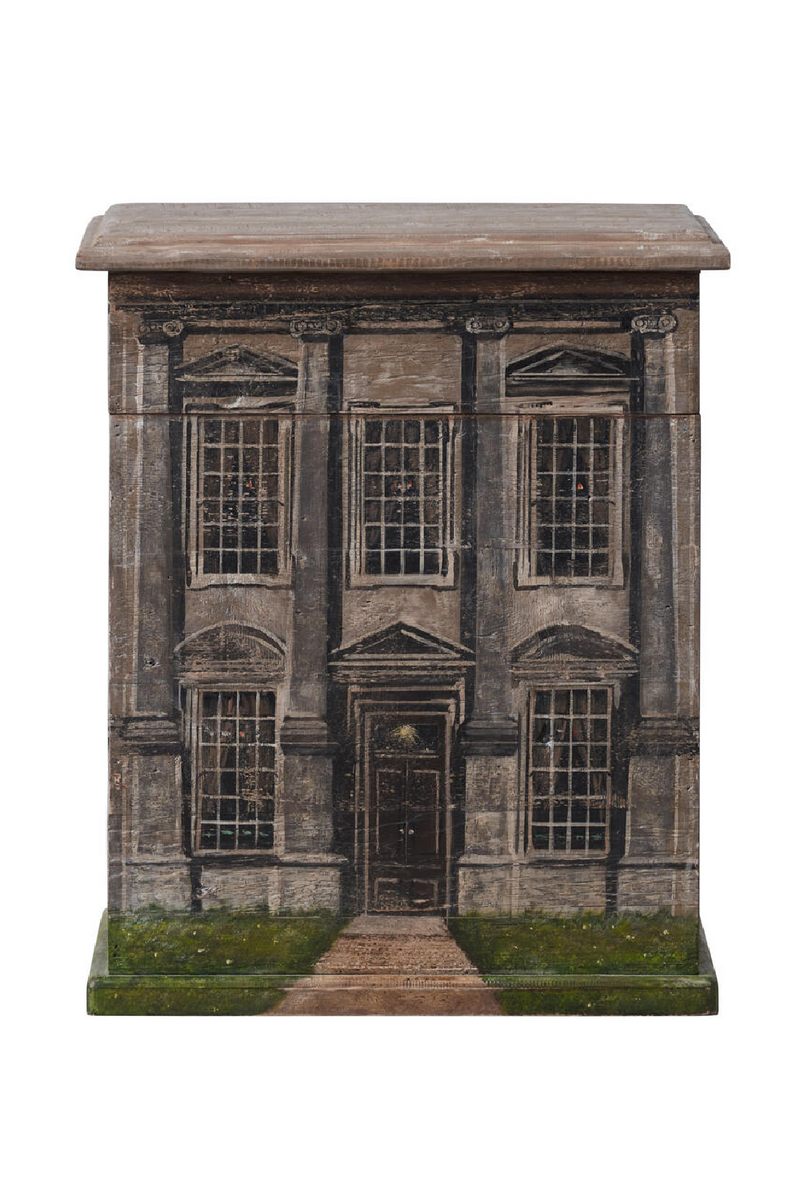 Painted Trunk Pine Side Table | Andrew Martin Filippo | Oroatrade.com