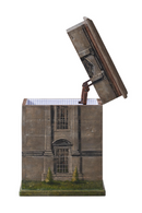 Painted Trunk Pine Side Table | Andrew Martin Filippo | Oroatrade.com