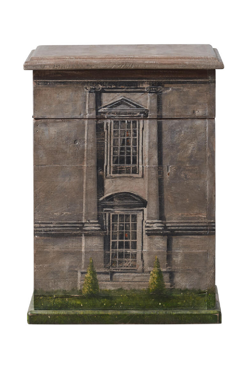 Painted Trunk Pine Side Table | Andrew Martin Filippo | Oroatrade.com