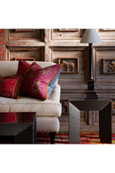 Black Bamboo Weave Side Table | Andrew Martin Jupiter | Oroatrade.com