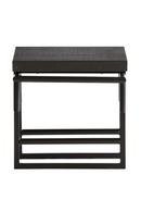 Black Square Side Table | Andrew Martin Athena | Oroatrade.com