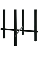 Cream Linen Side Table | Andrew Martin Hercules | Oroatrade.com