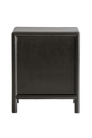 Black 2-Drawer Nightstand | Andrew Martin Concordia | Oroatrade.com