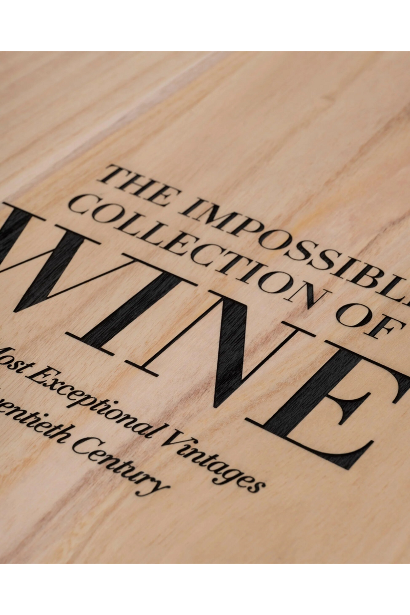 Exceptional Wines Wooden Cover Book | Assouline The Impossible Collection of Wine | Oroatrade.com