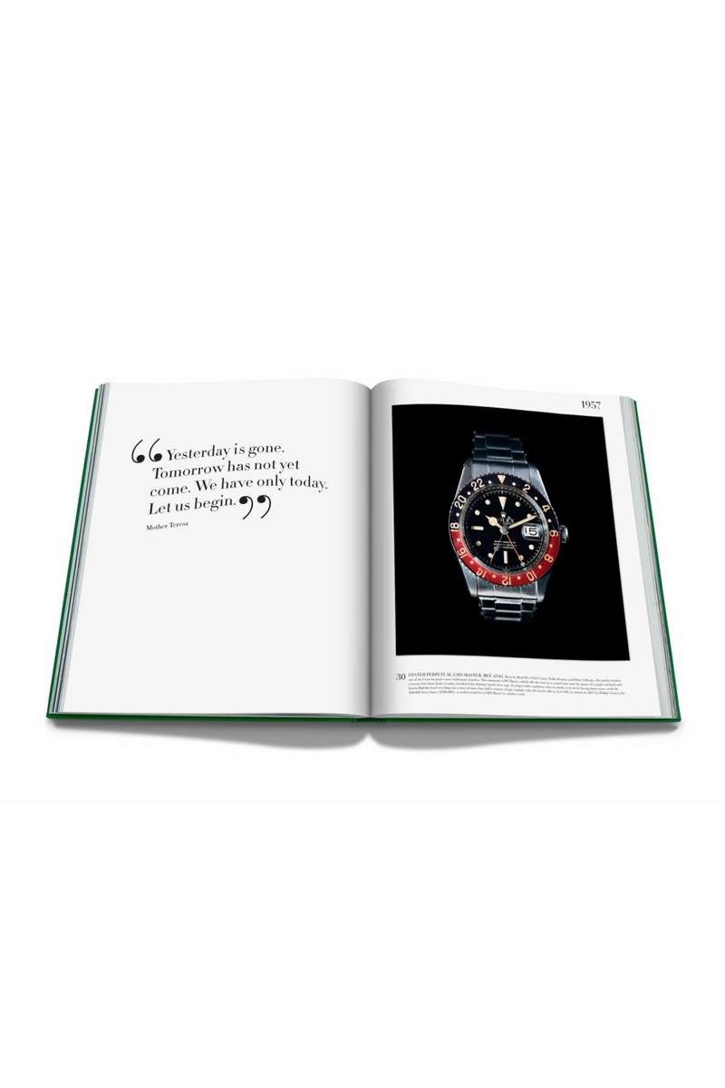 Luxury Leather Coffee Table Book | Assouline Rolex: The Impossible Collection | Oroatrade.com