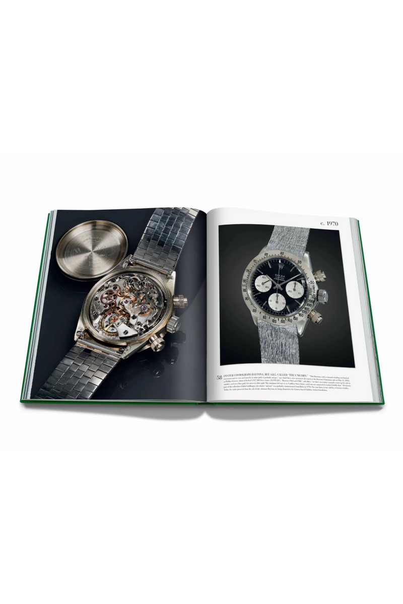 Luxury Leather Coffee Table Book | Assouline Rolex: The Impossible Collection | Oroatrade.com