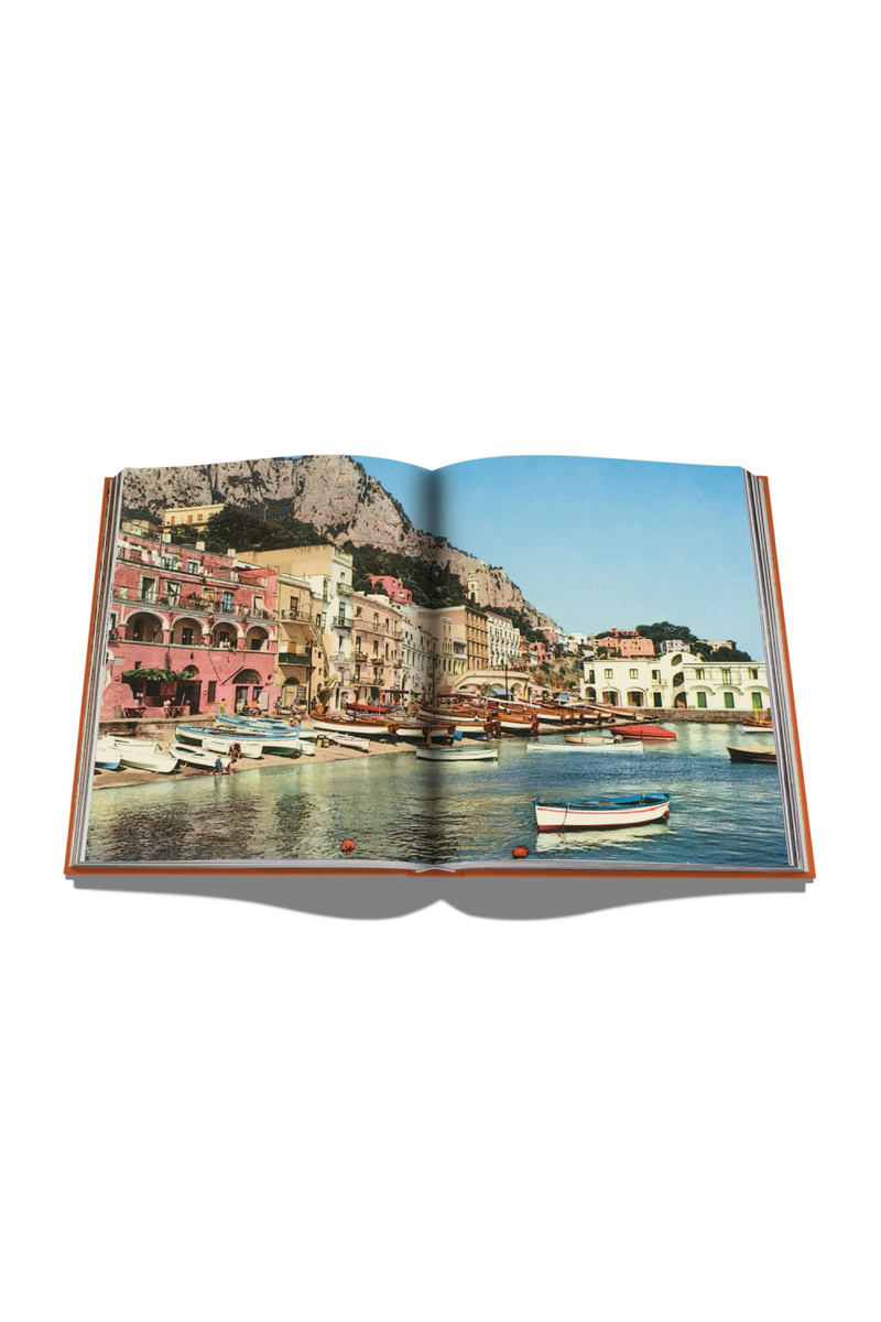 Travel Linen Hardcover Book | Assouline Capri Dolce Vita | Oroatrade.com