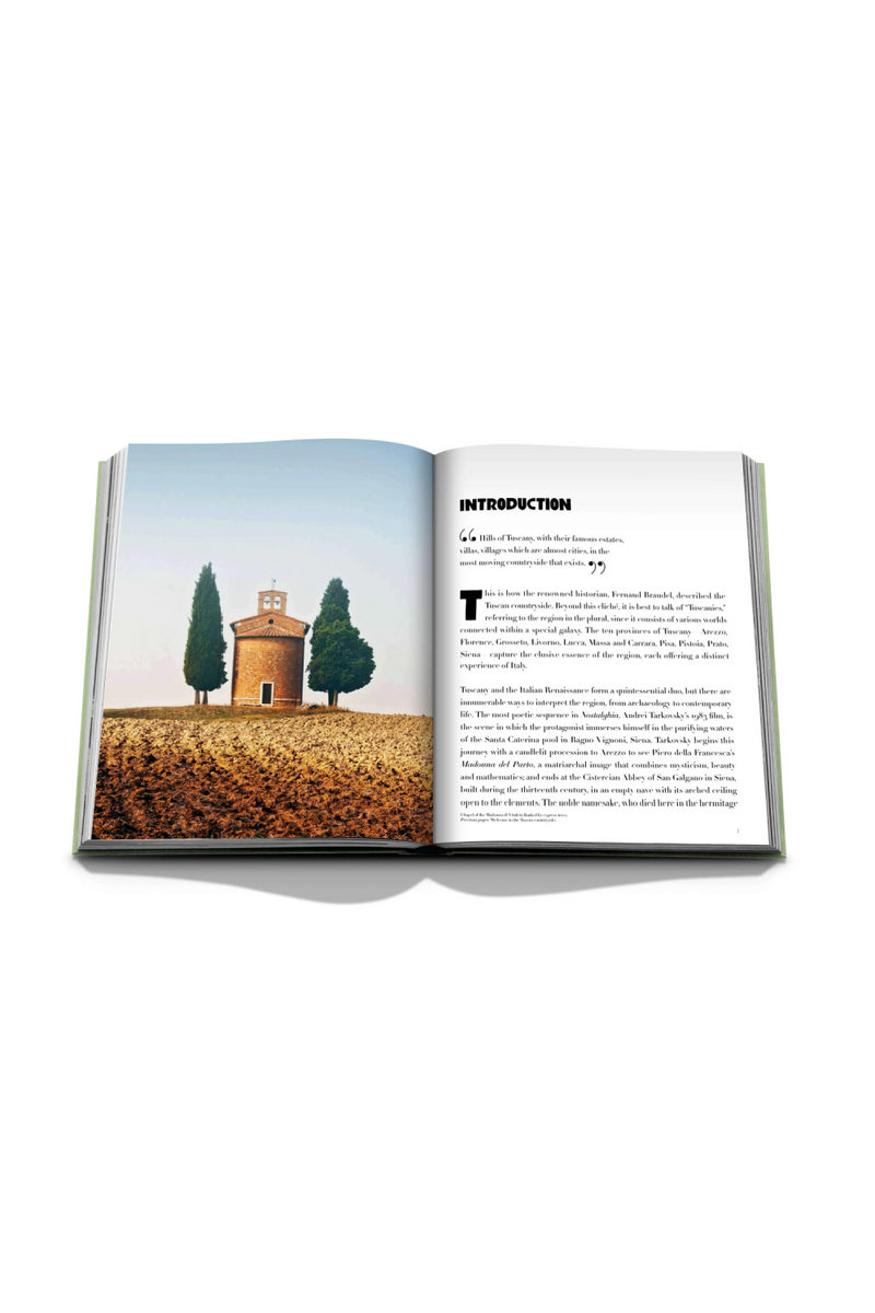 Italian Travel Coffee Table Book | Assouline Tuscany Marvel | Oroatrade.com