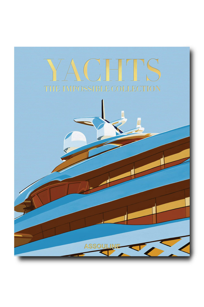 Handcrafted Coffee Table Book | Assouline Yachts: The Impossible Collection | Oroatrade.com