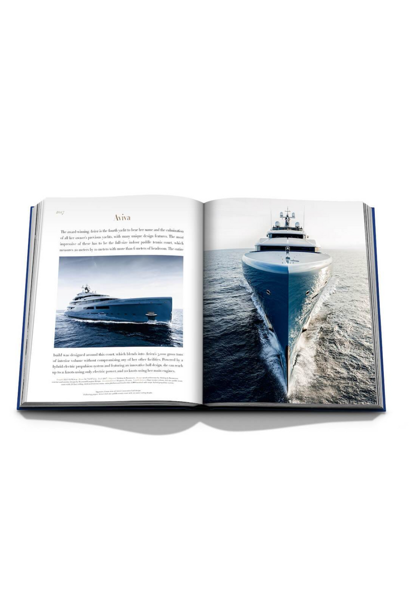 Handcrafted Coffee Table Book | Assouline Yachts: The Impossible Collection | Oroatrade.com