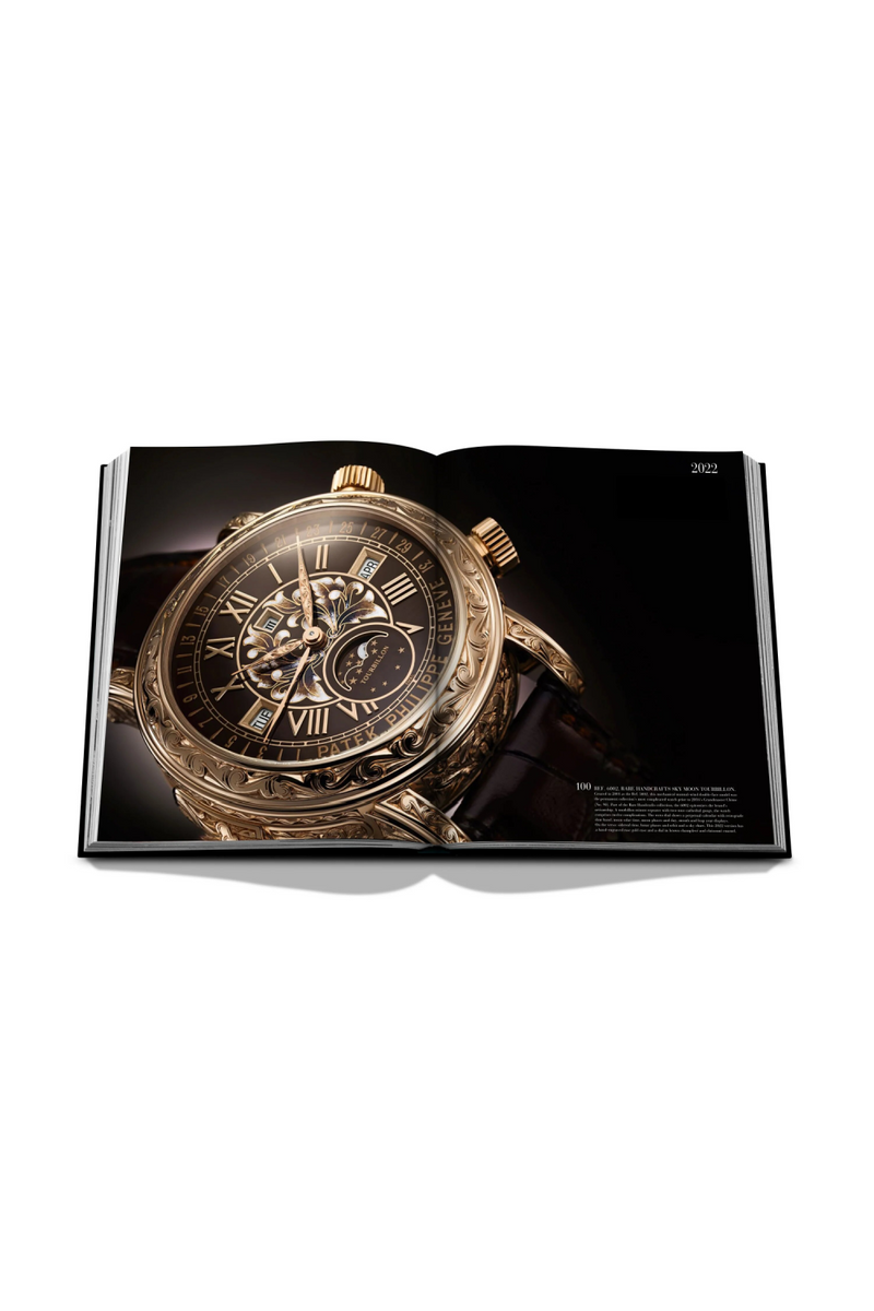 Watchmaking Leather Coffee Table Book | Assouline Patek Philippe: The Impossible Collection | Oroatrade.com