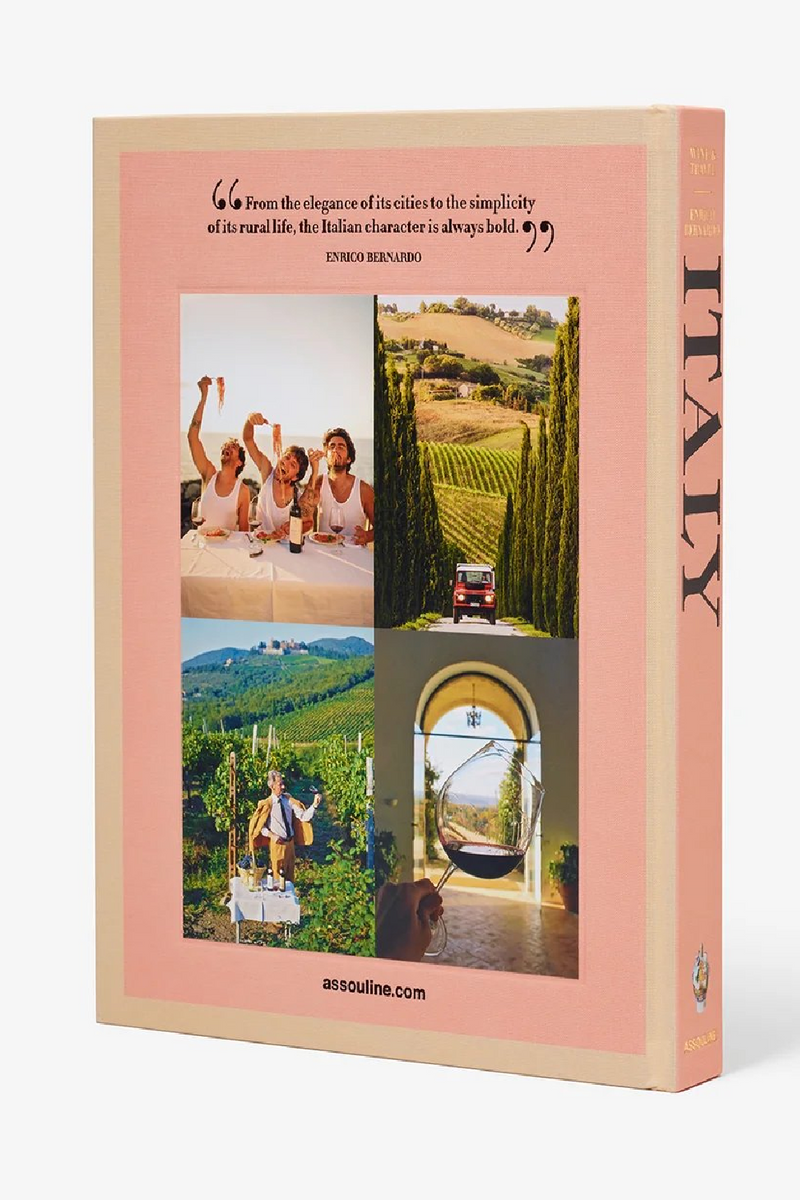 Wine & Travel Italy Book | Assouline | Oroatrade.com